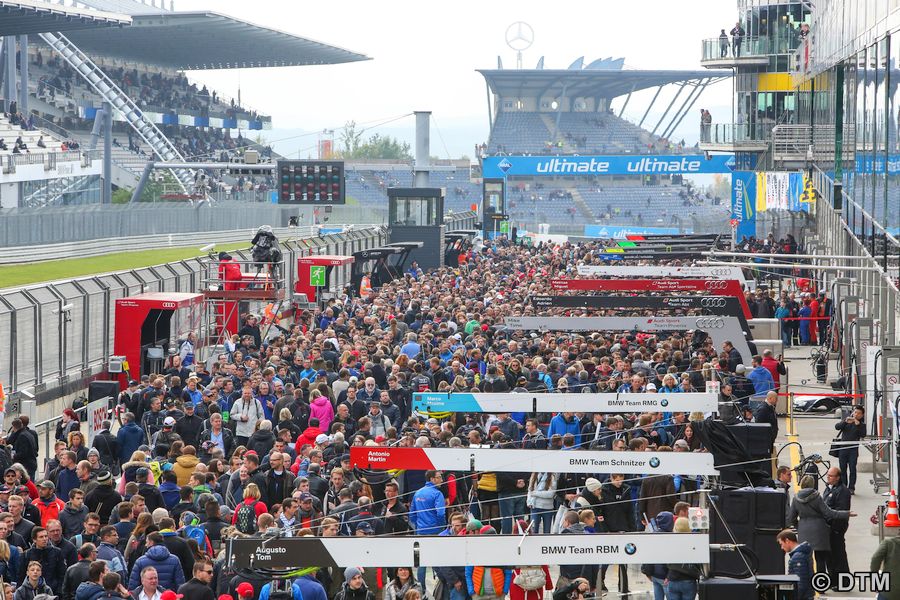 Boxengasse DTM Nürburgring